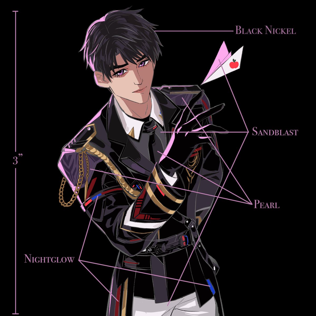 WitchXingStudio's tweet image. 🌟Pre Sale🌟 The official OG pin art of Caleb🍎🍎🍎
Pre sale will start July 21th 12pm PST. Are you ready?😉
Link in bio.
