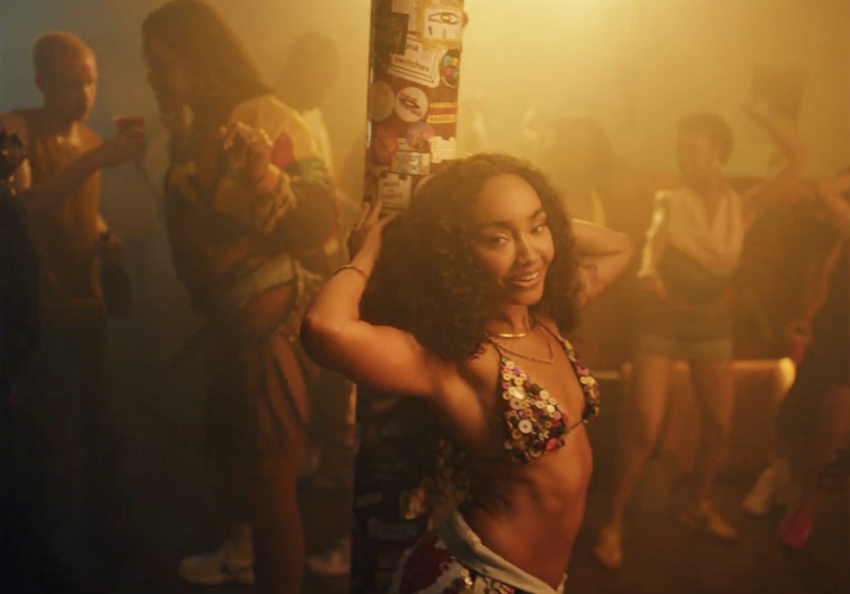 MTV's tweet image. It's "Been A Minute" since I've been able to obsess over a @LeighAnneMusic music video, but this was worth every second ⏰
