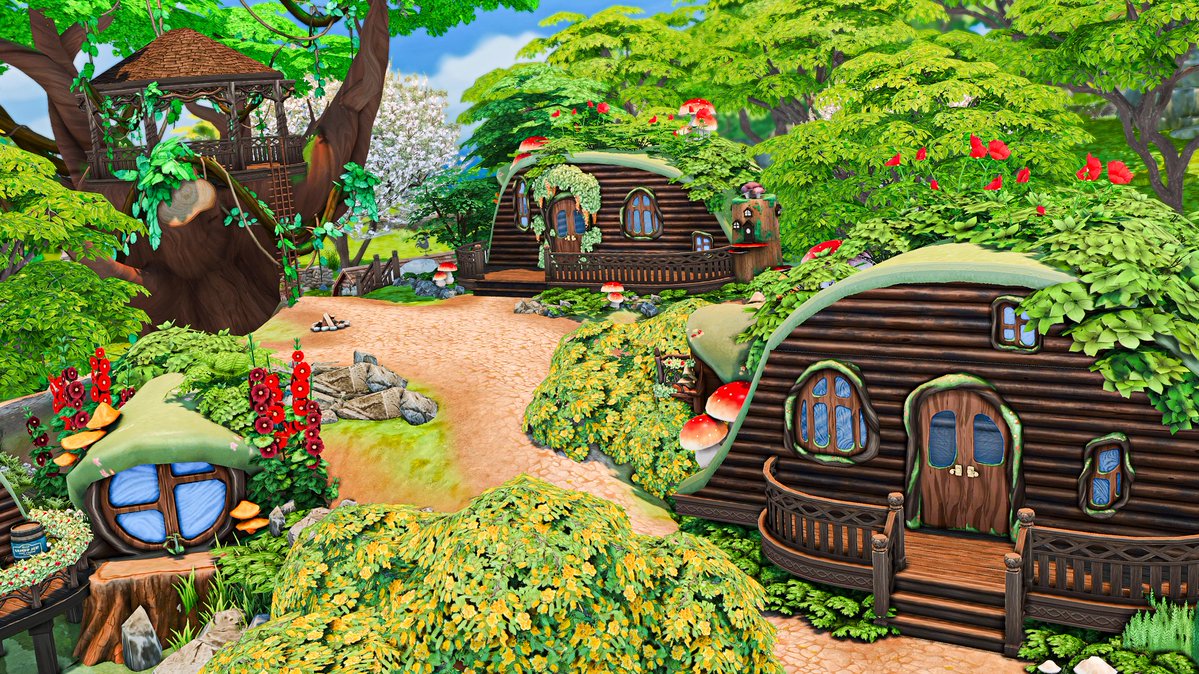 create4sims's tweet image. Started a new build 🍄
What do you think? To be honest I love my previous hobbit build more
#thesims4 #eapartner