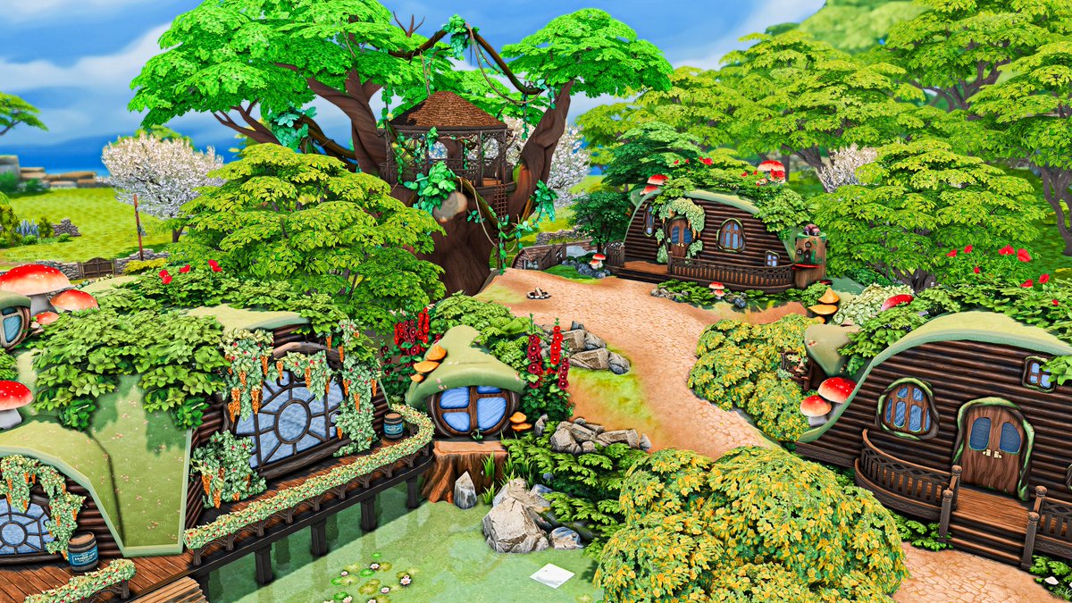 create4sims's tweet image. Started a new build 🍄
What do you think? To be honest I love my previous hobbit build more
#thesims4 #eapartner