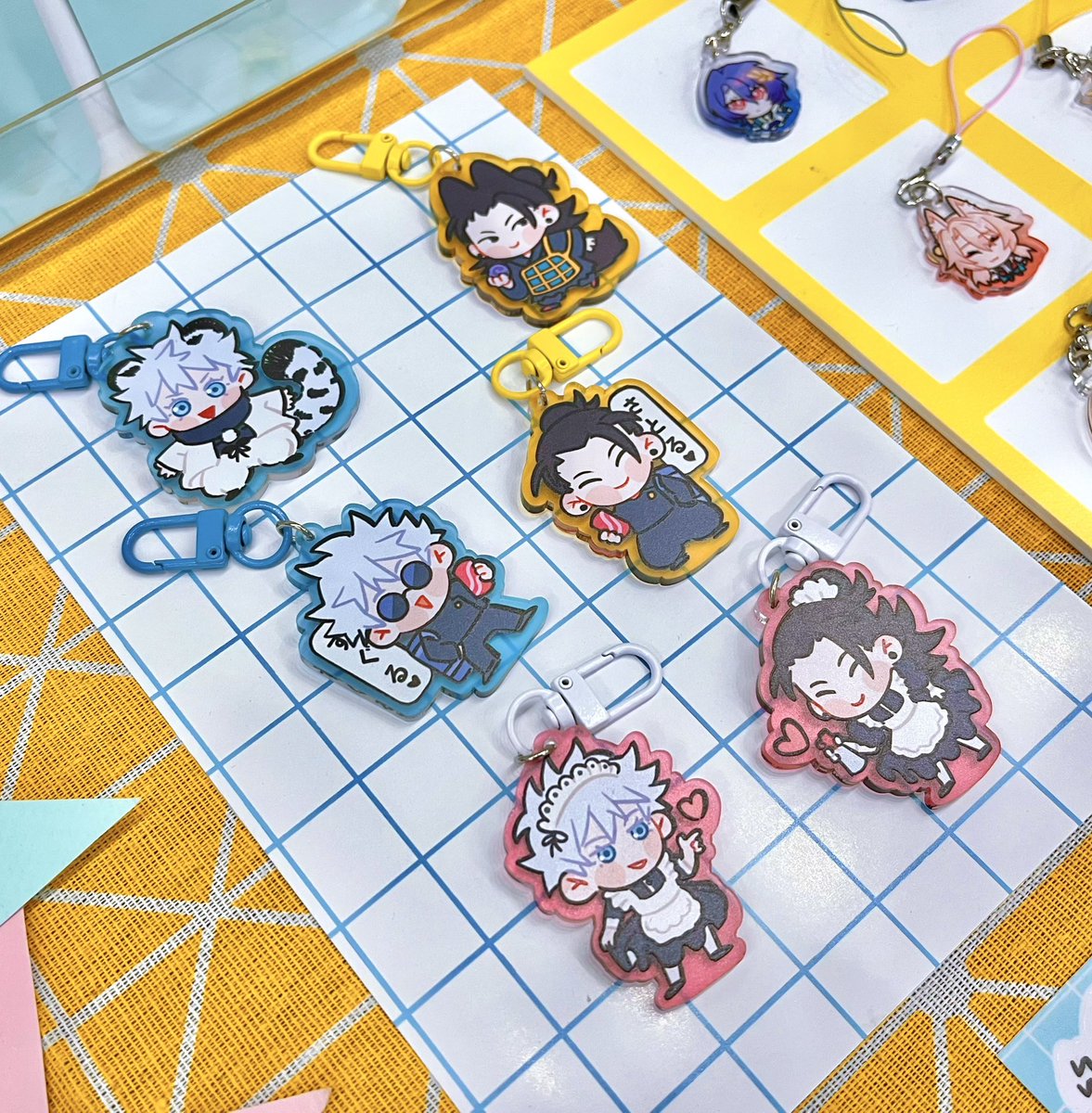 amanekiart's tweet image. #五夏　merch 🩵💛