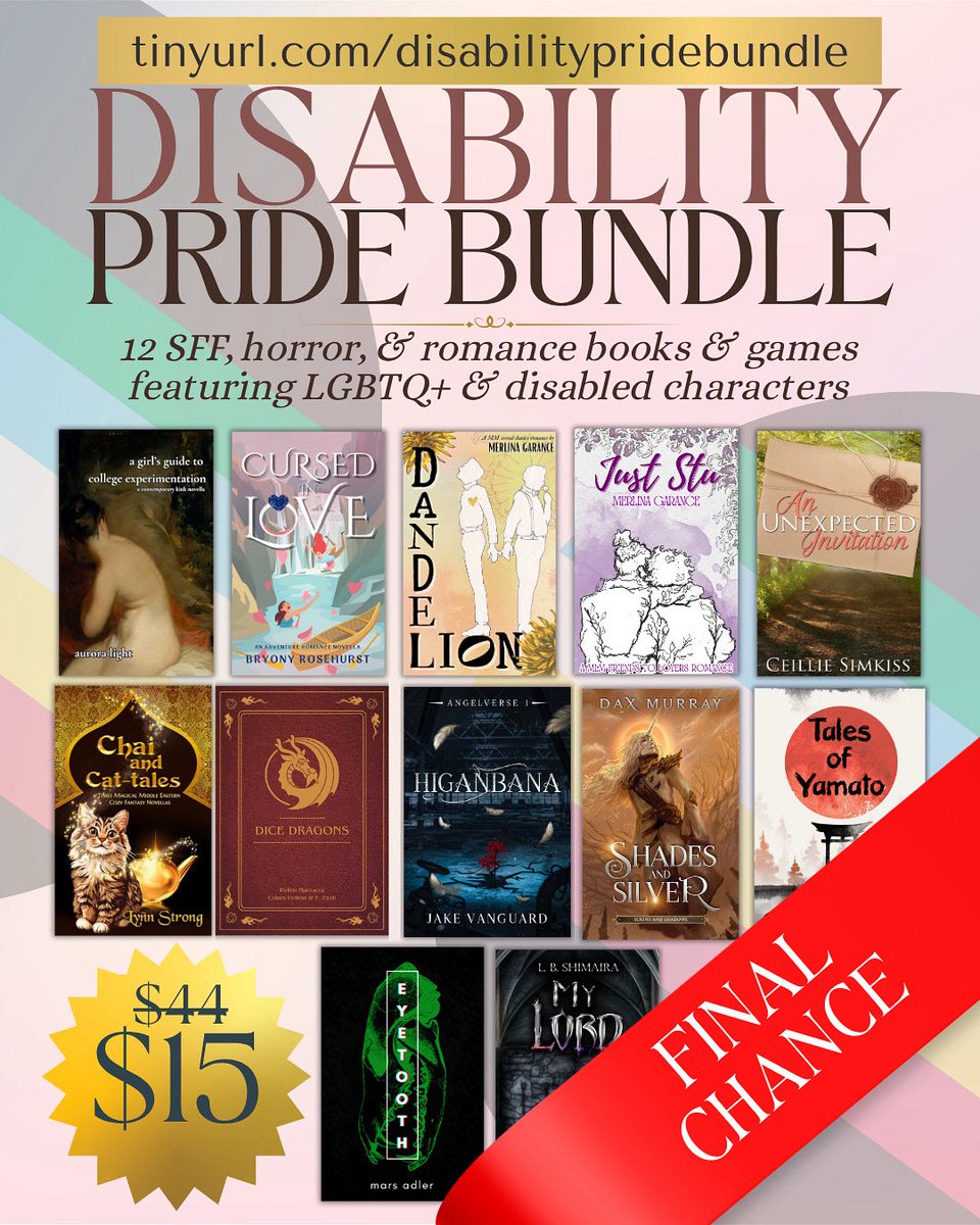 swords_sapphics's tweet image. LAST CHANCE ‼️ to support our Disability Pride Month Bundle with a HUGE bundle of books & games spanning SFF, horror, & romance genres. With a range of LGBTQ+ and disabled characters, there’s representation for everyone!
itch.io/b/3134/swords-…
