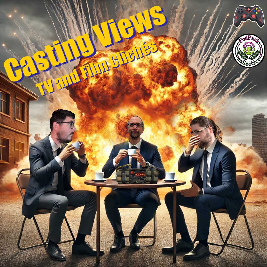 Casting Views (@castingviews) on Twitter photo Todays ep is a re-run of a great episode where i was joined by Joey and Alex of <a href="/GameClubPod/">The Game Club Podcast</a> .
In the episode we discuss all things TV and Film tropes!
Listen in to find out which ones we picked.
linktr.ee/CastingViews Todays ep is a re-run of a great episode where i was joined by Joey and Alex of <a href="/GameClubPod/">The Game Club Podcast</a> .
In the episode we discuss all things TV and Film tropes!
Listen in to find out which ones we picked.
linktr.ee/CastingViews