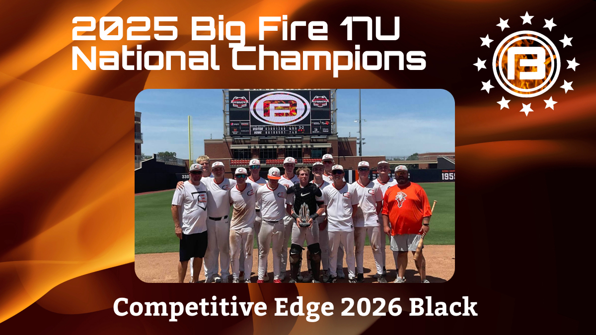 🏆2025 Big Fire 17U National Championships

Champions Competitive Edge 2026 Black

#bigfire #champs