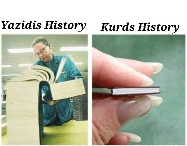 Dl5676's tweet image. That’s exactly why Kurd trying to impose their ethnic identity on us and steal our culture and history.
Stop stealing the history of Yazidis!