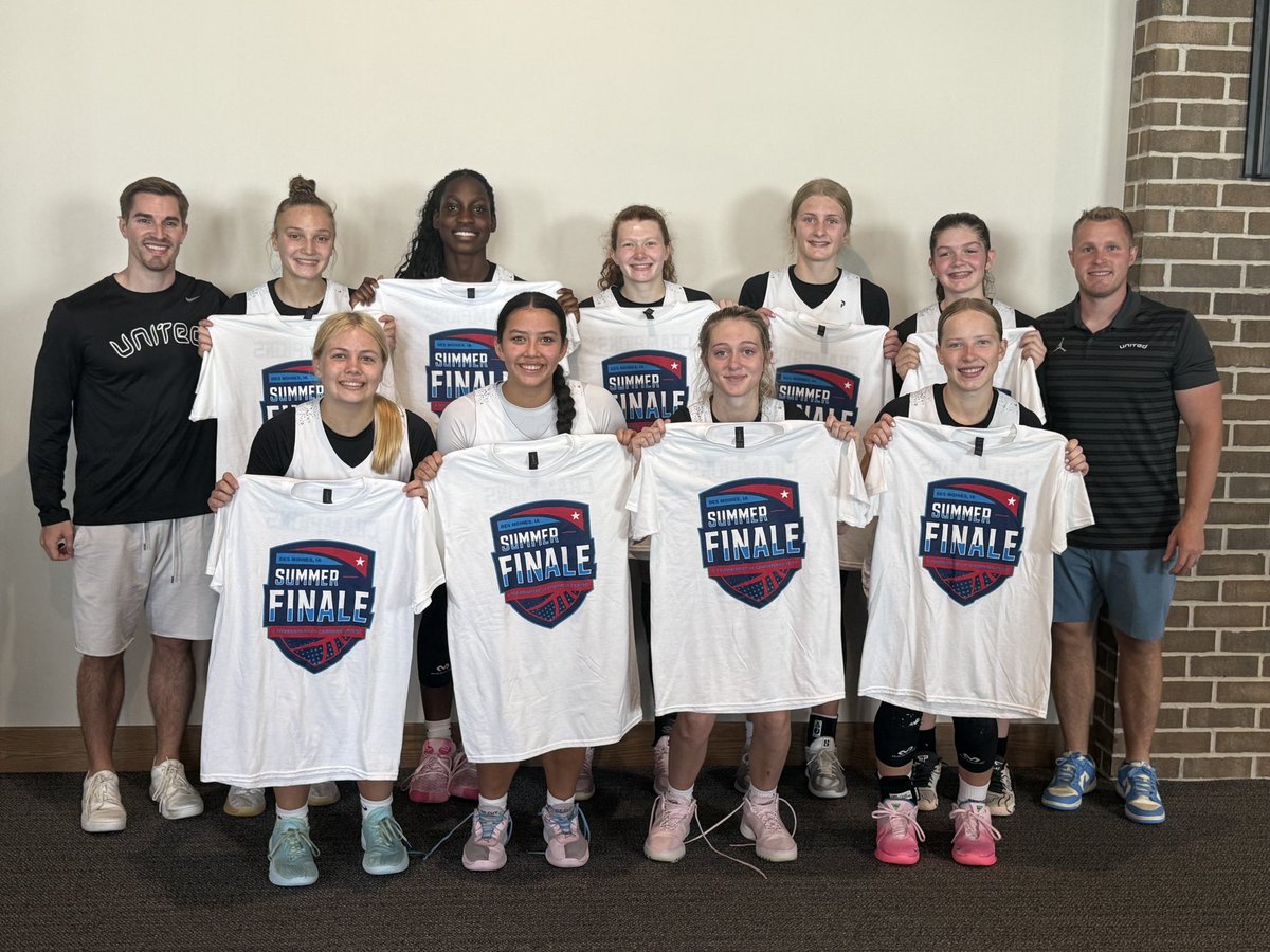 Leaving the Summer Finale 6-0 playing up in the 16u D1 bracket. Bitter sweet being done with my 15u team. We went 32-6 on the year playing top tier talent. These girls are impressive kids. Great basketball players but even better human beings. I’m so proud to be their coach.