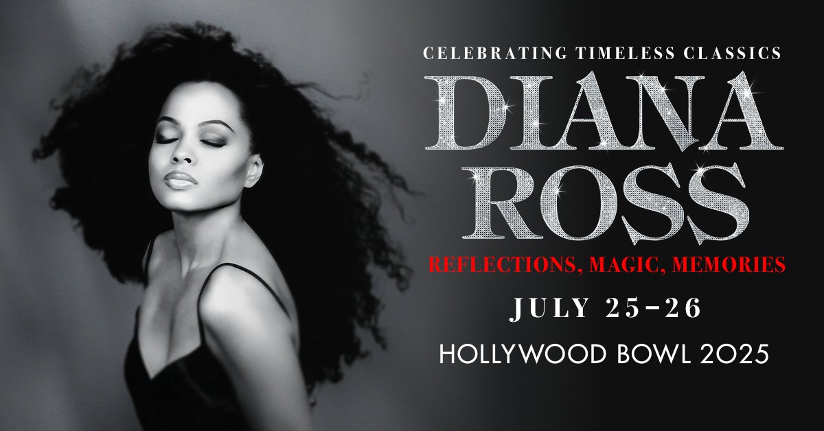 HollywoodBowl's tweet image. "'Stop! In the Name of Love' et al are some of the greatest pop singles ever made, and to hear them sounding exactly as they should almost 60 years later is a pinch-yourself moment." The Guardian gives a four-star review to the @DianaRoss live experience. See the artist they say…