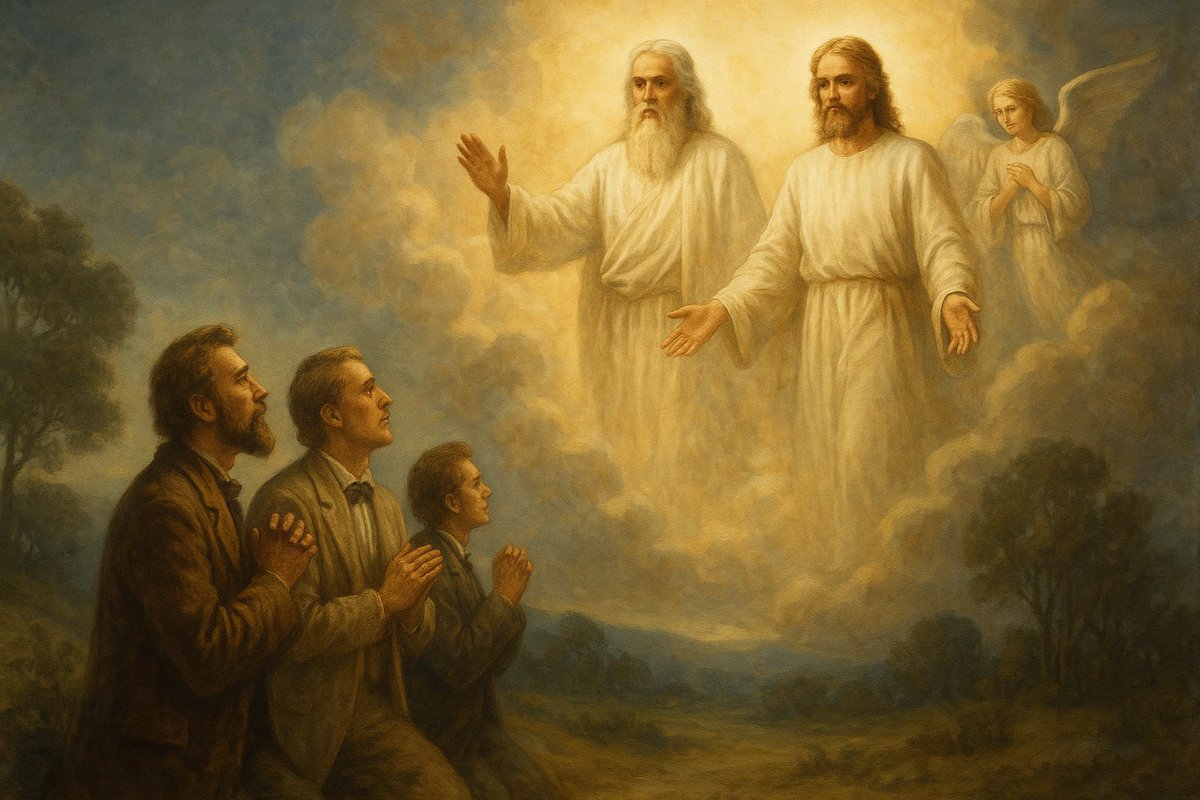 Eternal_Saints_'s tweet image. “You, each of you, have the power to unlock the veil of eternity and hold converse with God the Father, and His Son Jesus Christ and to have the ministrations of angels.
It is your right, privilege and duty to inquire of the Lord as to His mind and will concerning yourselves and…