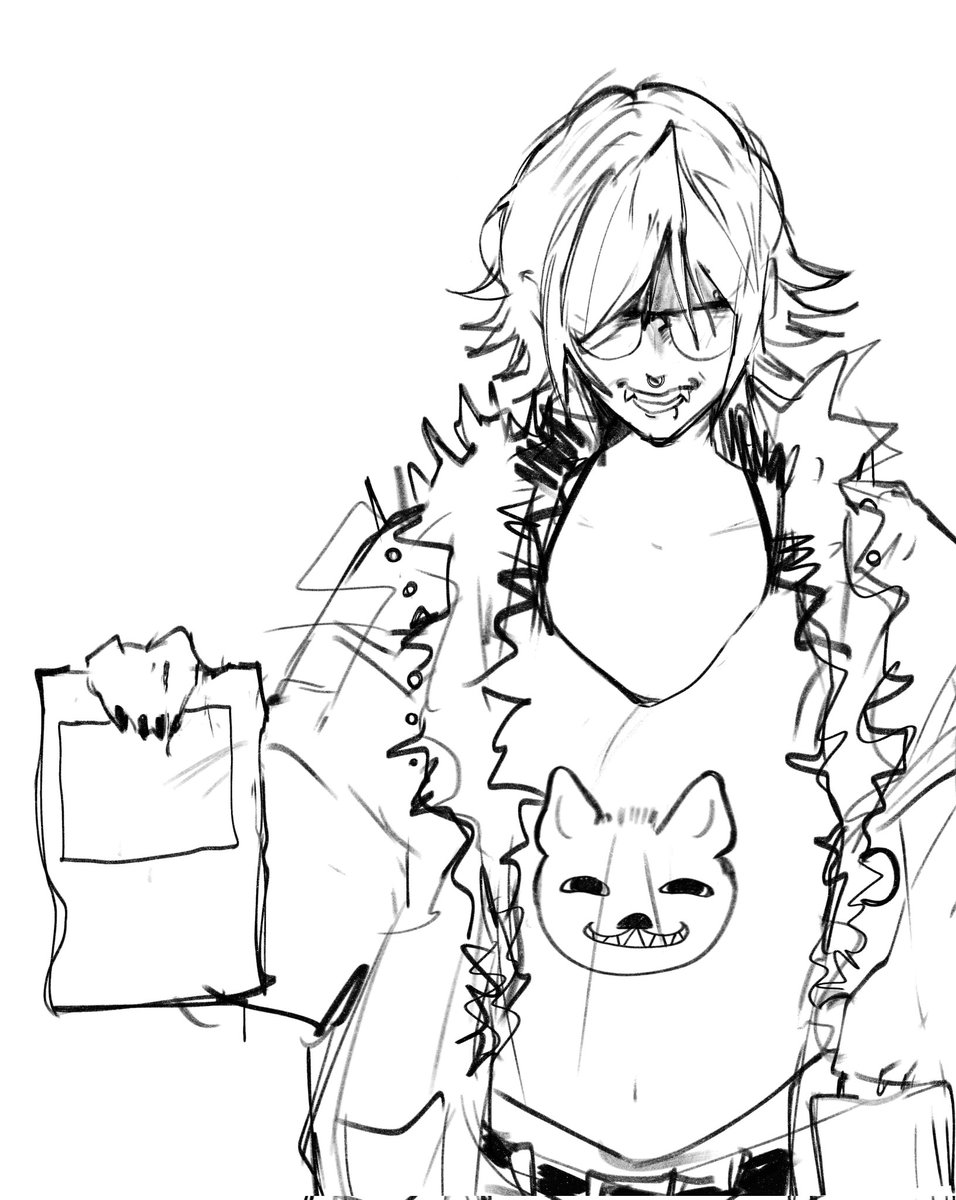 MagoDoSudeste's tweet image. Quick oc art i did few days ago and a sketch goodbye