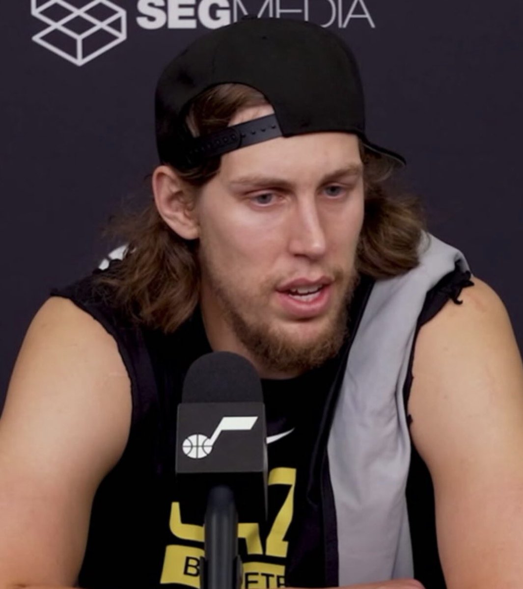 Doing my best Kelly Olynyk impression today on the podcast. The Canadian accent could use some work but I have the backward sideways cap on point 😂😂