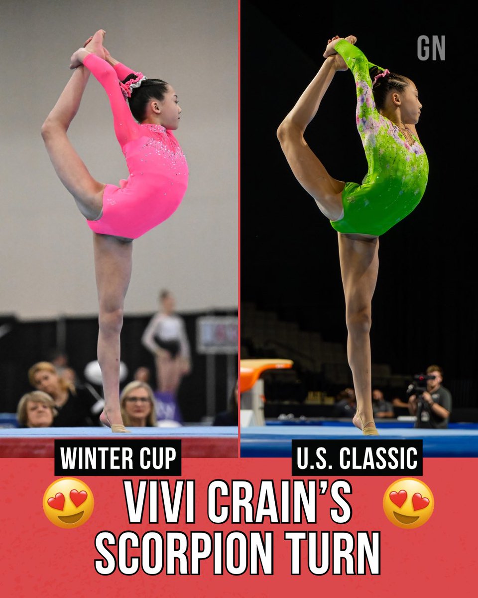 Gymnastics_Now's tweet image. You haven’t lived until you’ve seen Vivi Crain’s scorpion turn 🤯