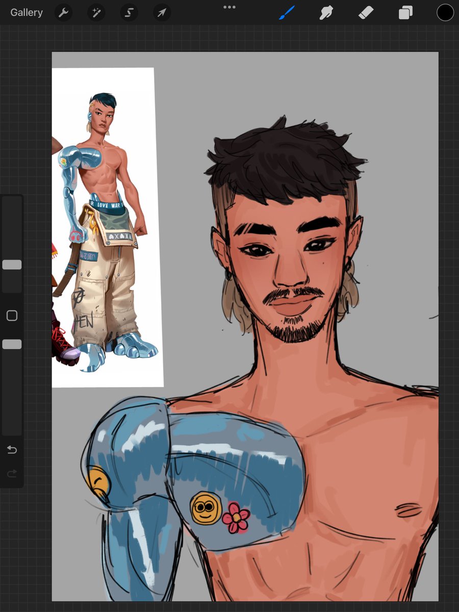blueonmyberries's tweet image. making him into an oc because fortnite refuses to lock in and add him #FortniteArt #FortniteFanArt #Fortnite