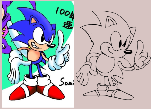 HX_Officiel's tweet image. And talking about Sonic, I've Oshima-fied some of his poses lol
#art #artist #indieartist #artwork #illustration #sega #segasonic #sonic #SonicTheHedgehog