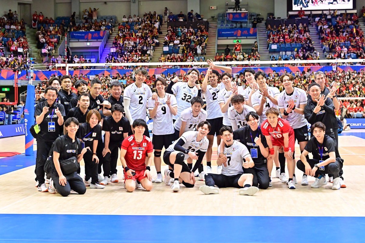 14Kumamon's tweet photo. VNL2025 Week3 in Chiba 🇯🇵

7/16 vs GER🇩🇪 3-1 ○
7/17 vs ARG🇦🇷 3-2 ○
7/18 vs BRA🇧🇷 0-3 ×
7/20 vs USA🇺🇸 3-0 ○

#VNL2025
#Chiba https://t.co/4zSVrej0Bd