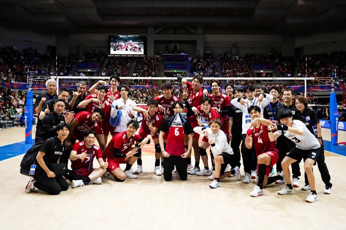 14Kumamon's tweet photo. VNL2025 Week3 in Chiba 🇯🇵

7/16 vs GER🇩🇪 3-1 ○
7/17 vs ARG🇦🇷 3-2 ○
7/18 vs BRA🇧🇷 0-3 ×
7/20 vs USA🇺🇸 3-0 ○

#VNL2025
#Chiba https://t.co/4zSVrej0Bd