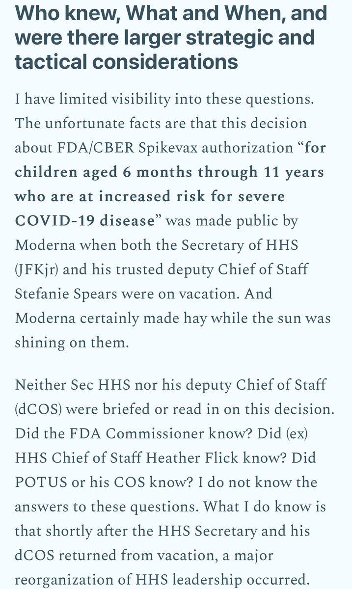 MAHA_PAC's tweet image. Dr. Robert Malone just revealed the FDA approved Moderna’s new Covid shot without RFK Jr.’s knowledge or sign-off.
He was on vacation and never briefed on the decision.
“The unfortunate facts are that this decision… was made public when both the Secretary of HHS and his…