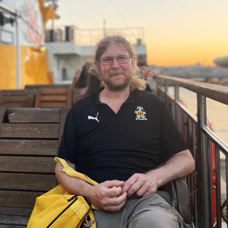 CambridgeUtdFC's tweet photo. We are shocked and saddened to learn of the passing of James Taylor, a much-loved member of the Cambridge United family.