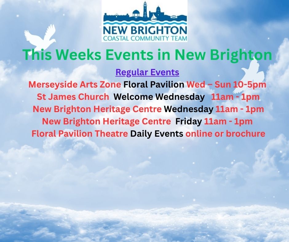 This weeks events in New Brighton