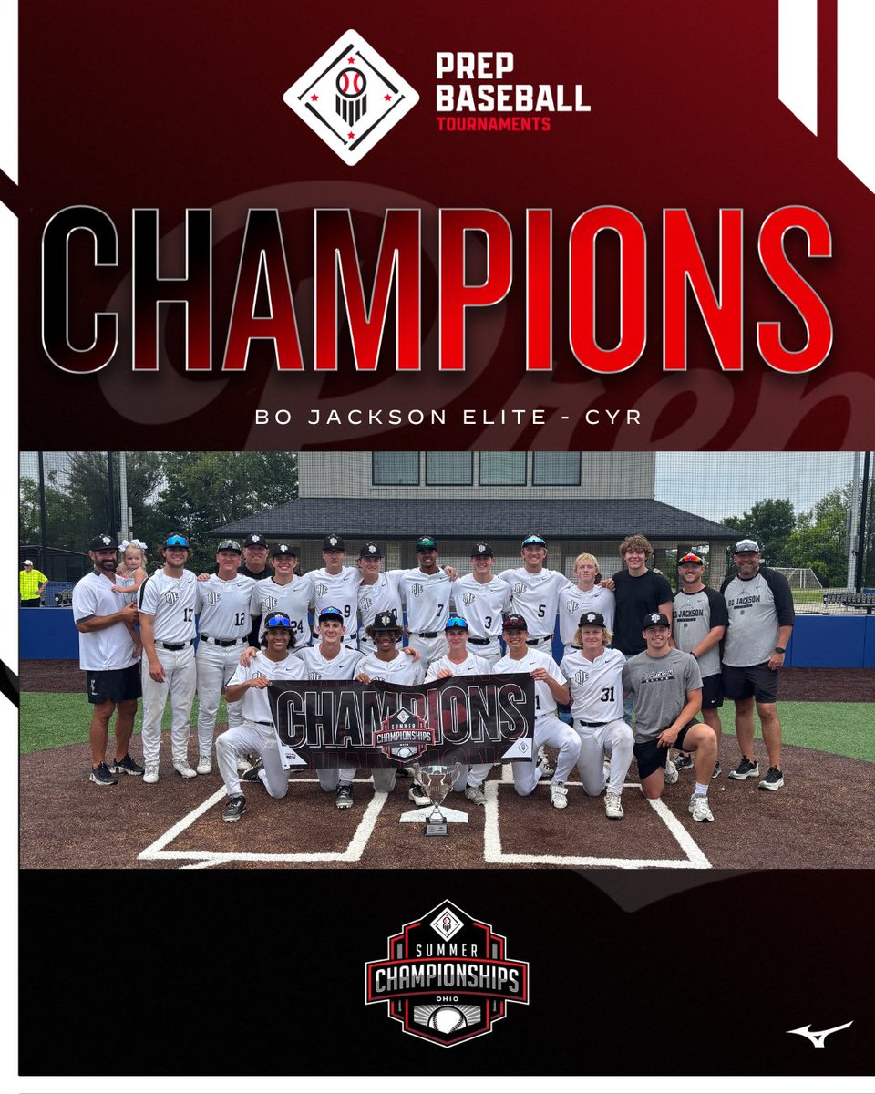 Prep Baseball Ohio (@prepbaseballoh) on Twitter photo 🥇TOURNAMENT CHAMPIONS 🥇
Bo Jackson Elite - Cyr | <a href="/bjeCYR2026/">Bo Jackson Elite CYR 2026</a>
Championship Game MVP - Lucas Flack
🏆 PBT Mid Ohio Summer Championship🏆
⚾️ 18U Champions
📅 7/17-7/20
📍 Columbus, OH
<a href="/PBRTournaments/">Prep Baseball Tournaments</a> | <a href="/pbtscouting/">Prep Baseball Scouting</a> | <a href="/PrepBaseOHScout/">Prep Baseball Ohio Scouting Coverage</a> | <a href="/PBCbus/">Prep Baseball Columbus</a> 🥇TOURNAMENT CHAMPIONS 🥇
Bo Jackson Elite - Cyr | <a href="/bjeCYR2026/">Bo Jackson Elite CYR 2026</a>
Championship Game MVP - Lucas Flack
🏆 PBT Mid Ohio Summer Championship🏆
⚾️ 18U Champions
📅 7/17-7/20
📍 Columbus, OH
<a href="/PBRTournaments/">Prep Baseball Tournaments</a> | <a href="/pbtscouting/">Prep Baseball Scouting</a> | <a href="/PrepBaseOHScout/">Prep Baseball Ohio Scouting Coverage</a> | <a href="/PBCbus/">Prep Baseball Columbus</a>
