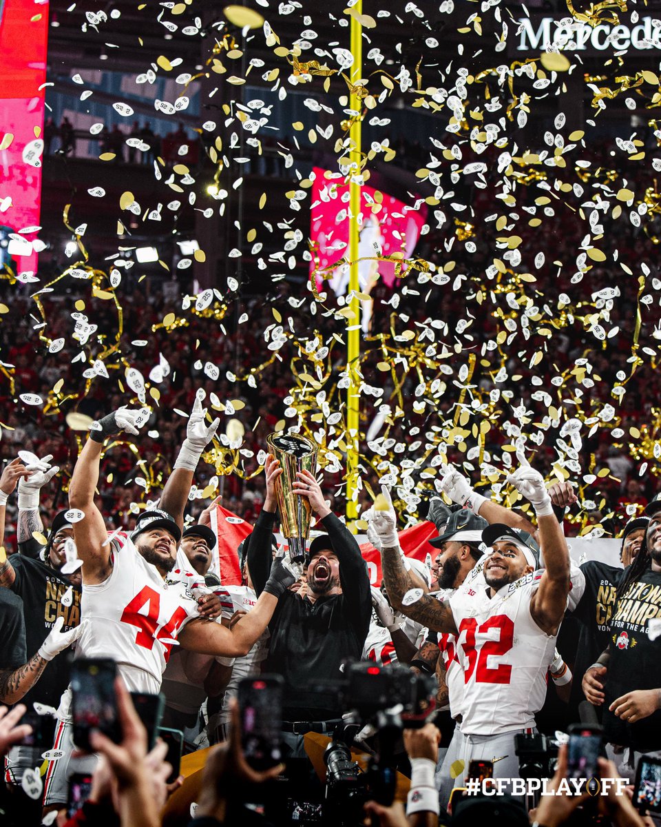 CoopersBucks's tweet image. Happy 6 Month Anniversary to THE Greatest playoff run in college football history!!
Defending and Reigning National Champions - THE Ohio State Buckeyes!