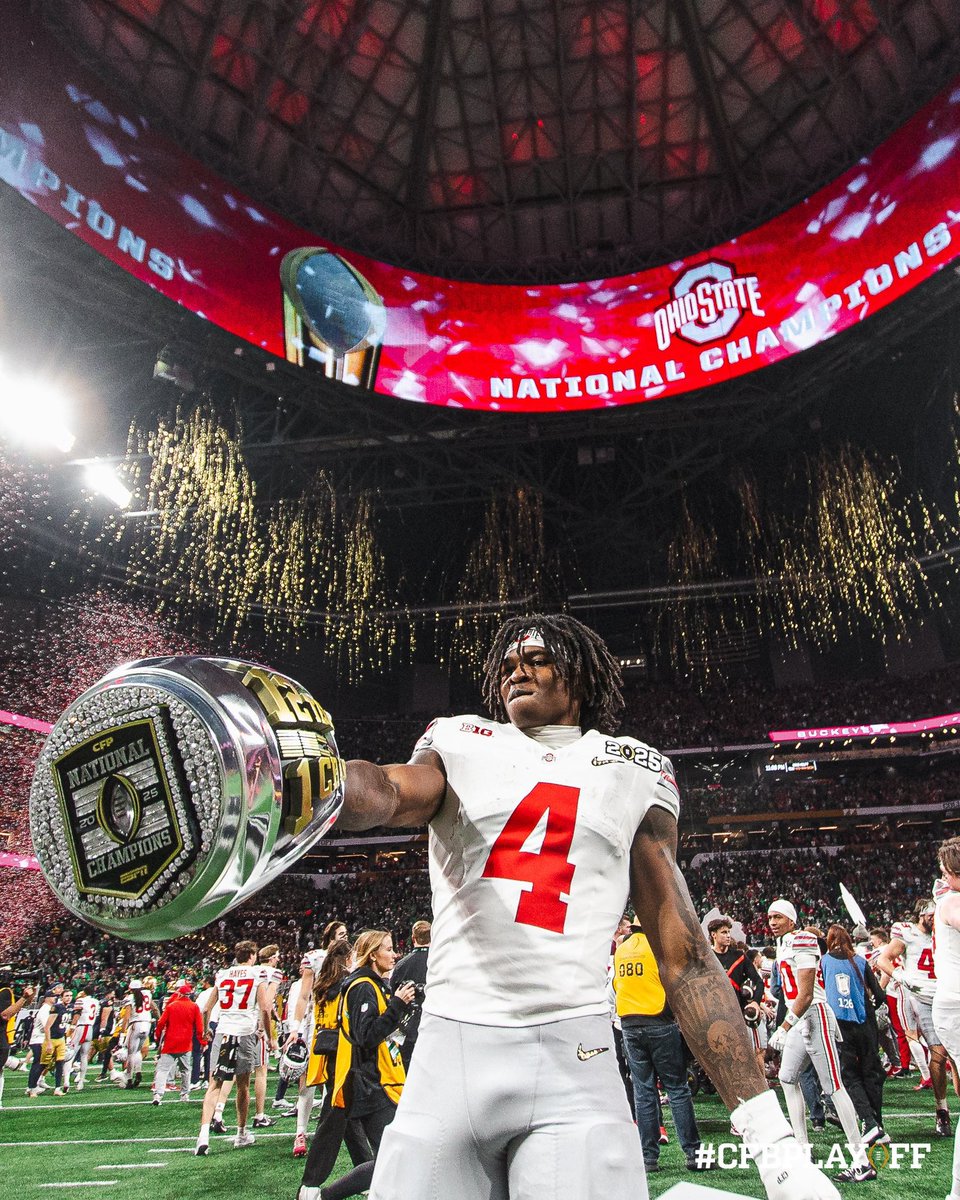 CoopersBucks's tweet image. Happy 6 Month Anniversary to THE Greatest playoff run in college football history!!
Defending and Reigning National Champions - THE Ohio State Buckeyes!