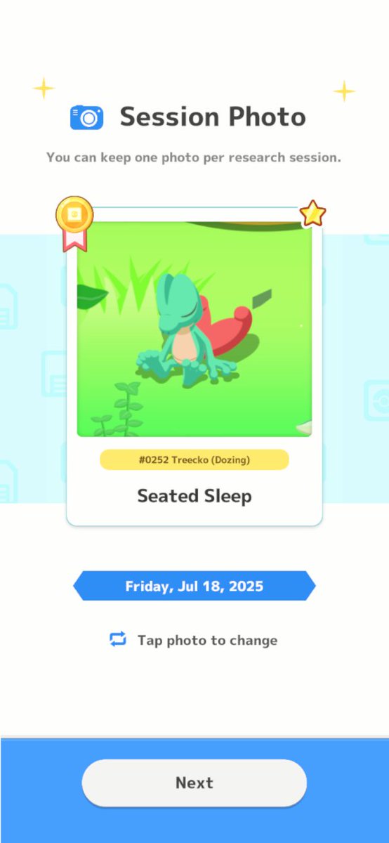 Michael9455's tweet photo. @PokemonSleep  shinny Treecko #PokemonSleep2nd https://t.co/wXdEIfSm4b