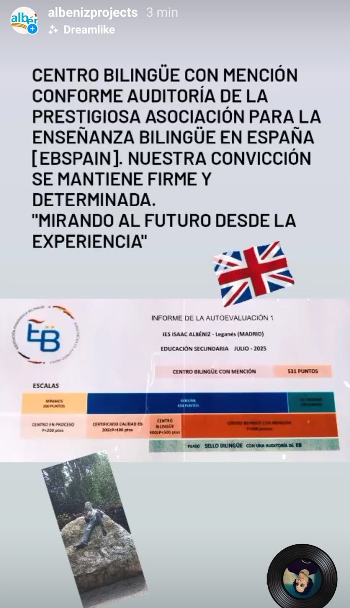 IES ISAAC ALBÉNIZ de Leganés (@albenizprojects) on Twitter photo Mención de <a href="/Ens_bilingue/">Enseñanza Bilingüe</a>
Nuestra convicción se mantiene firme. Más de 20 años de experiencia: profesorado, auxiliares conversación, grupos mixtos 1° y 2°ESO, actividades para tod@s... #Bilingüismo🇬🇧🇪🇸
"𝙼𝚒𝚛𝚊𝚗𝚍𝚘 𝚊𝚕 𝚏𝚞𝚝𝚞𝚛𝚘 𝚍𝚎𝚜𝚍𝚎 𝚕𝚊 𝚎𝚡𝚙𝚎𝚛𝚒𝚎𝚗𝚌𝚒𝚊" Mención de <a href="/Ens_bilingue/">Enseñanza Bilingüe</a>
Nuestra convicción se mantiene firme. Más de 20 años de experiencia: profesorado, auxiliares conversación, grupos mixtos 1° y 2°ESO, actividades para tod@s... #Bilingüismo🇬🇧🇪🇸
"𝙼𝚒𝚛𝚊𝚗𝚍𝚘 𝚊𝚕 𝚏𝚞𝚝𝚞𝚛𝚘 𝚍𝚎𝚜𝚍𝚎 𝚕𝚊 𝚎𝚡𝚙𝚎𝚛𝚒𝚎𝚗𝚌𝚒𝚊"