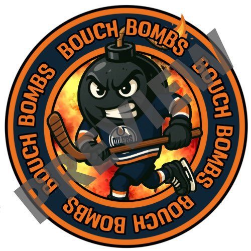 After getting an Oilers inspired logo a couple days ago Dillan came back for another one. #nhl #fantasyhockey #mlb #fantasybaseball #logo