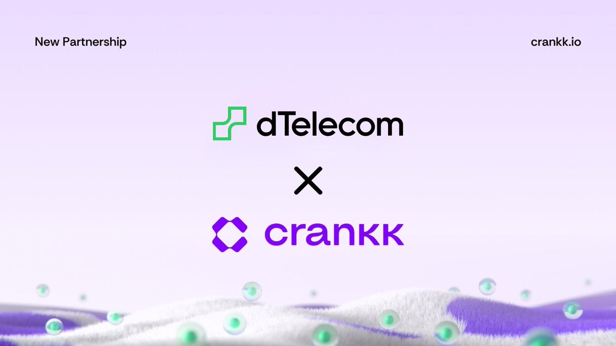 Partnership Announcement: Crankk X dTelecom

We’re excited to announce that Crankk is now officially partnering with <a href="/dTel_org/">dTelecom</a> – and we’ve already started using their decentralized video-conferencing platform dMeet, built on Solana and fully aligned with our values.

Why