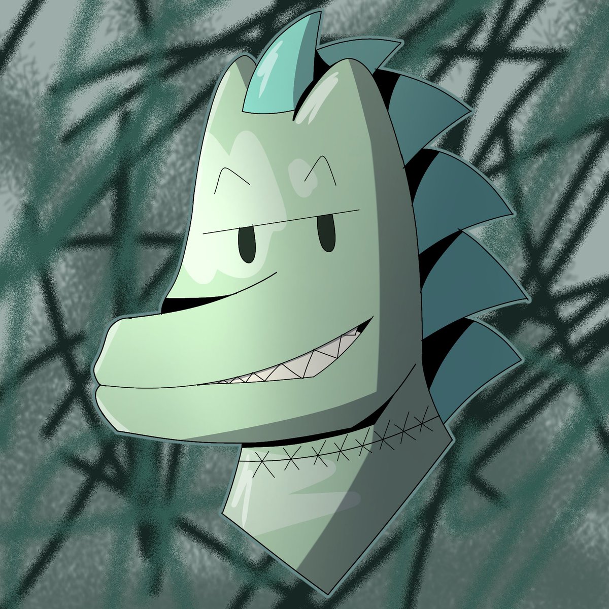SharkEnjoyer29's tweet image. Attacks for @Volcaniosaurus @space_salaman @STRAYH0UND and @/TheDinosaurian
#artfight2025 #artfight