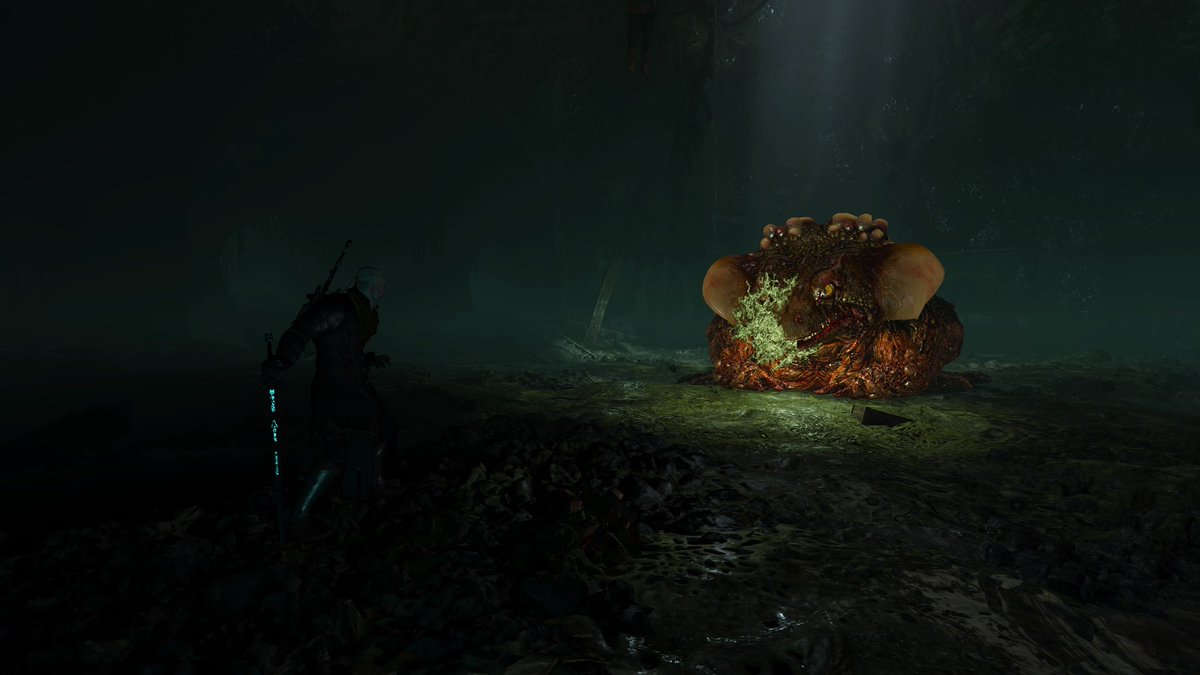 voneverecs's tweet image. the witcher 3 has a couple iconic fights but they’re all happening in the dlcs