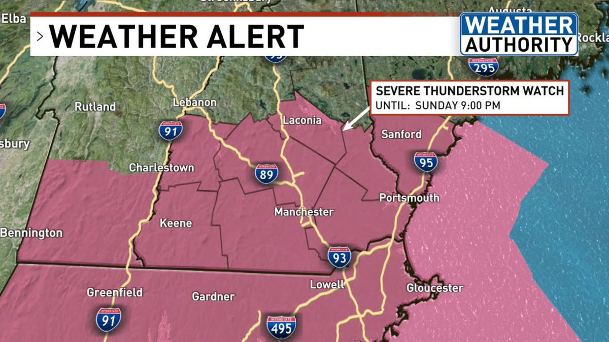 JUST IN: A Severe Thunderstorm Watch has been issued for portions of our area until 9:00PM.

Round one has moved through, but we are watching a line of storms to the west that have the potential to become strong to severe. The severe threat will continue through this evening.
