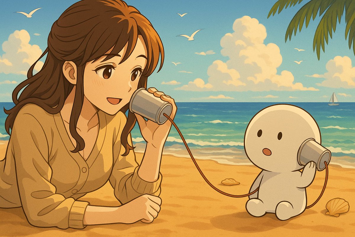 おはよう〜🌊☀️
今日は「海の日」だね。

うみって不思議。
どこまでも広くて、
どんな気持ちもやさしく溶かしてくれる。

夏の風に吹かれて、
波の音に耳をすませて、
心のなかのモヤモヤも、そっと流してあげよう🌱

行ける人は、海へ。
行けない人は、目をとじてイメージでも◎

#まなみしろまん