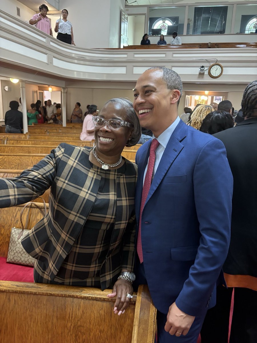 jonesjay's tweet image. Wonderful Sunday at Sixth Mount Zion Church celebrating @revtyronenelson's 20th pastoral anniversary.