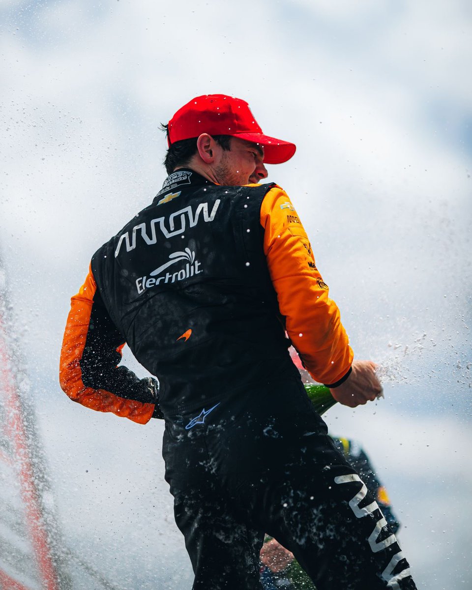 ZBrownCEO's tweet photo. Now that feels good! 

Pato and the 5 crew got the win on the streets of Toronto. It’s awesome being here with the team to see them nail the strategy and join in on the celebration in Victory Lane! https://t.co/ECYBMOxN21