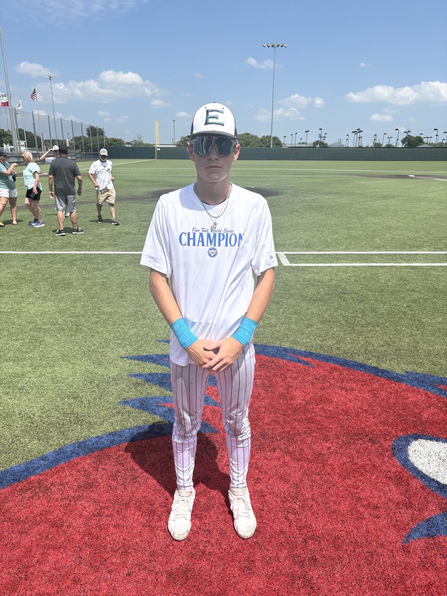 ✭Five Tool Texas✭ (@fivetooltexas) on Twitter photo #FiveToolWS F: <a href="/NTX_ELITE/">NTX ELITE</a> Landry 16U 4, Canes Dallas Broadway 16U 3
PoG: <a href="/PBrunson27/">Parker Brunson</a> 2-3
Notable: <a href="/EdgeTatum/">Tatum Edge</a> 1-3, 2B, RBI #FiveToolWS F: <a href="/NTX_ELITE/">NTX ELITE</a> Landry 16U 4, Canes Dallas Broadway 16U 3
PoG: <a href="/PBrunson27/">Parker Brunson</a> 2-3
Notable: <a href="/EdgeTatum/">Tatum Edge</a> 1-3, 2B, RBI