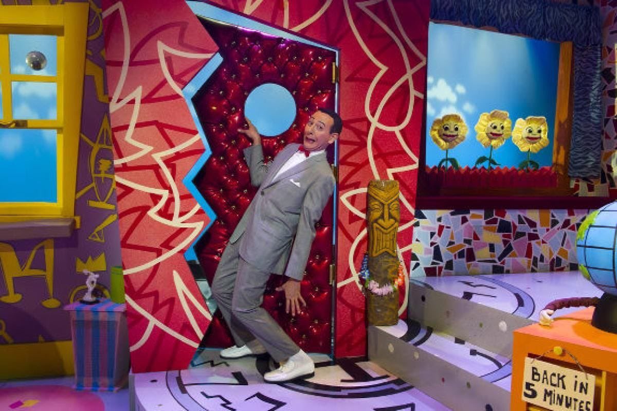 Ragmothy's tweet image. Maybe if I smoke enough weed my house will start looking like peewees playhouse…hopefully