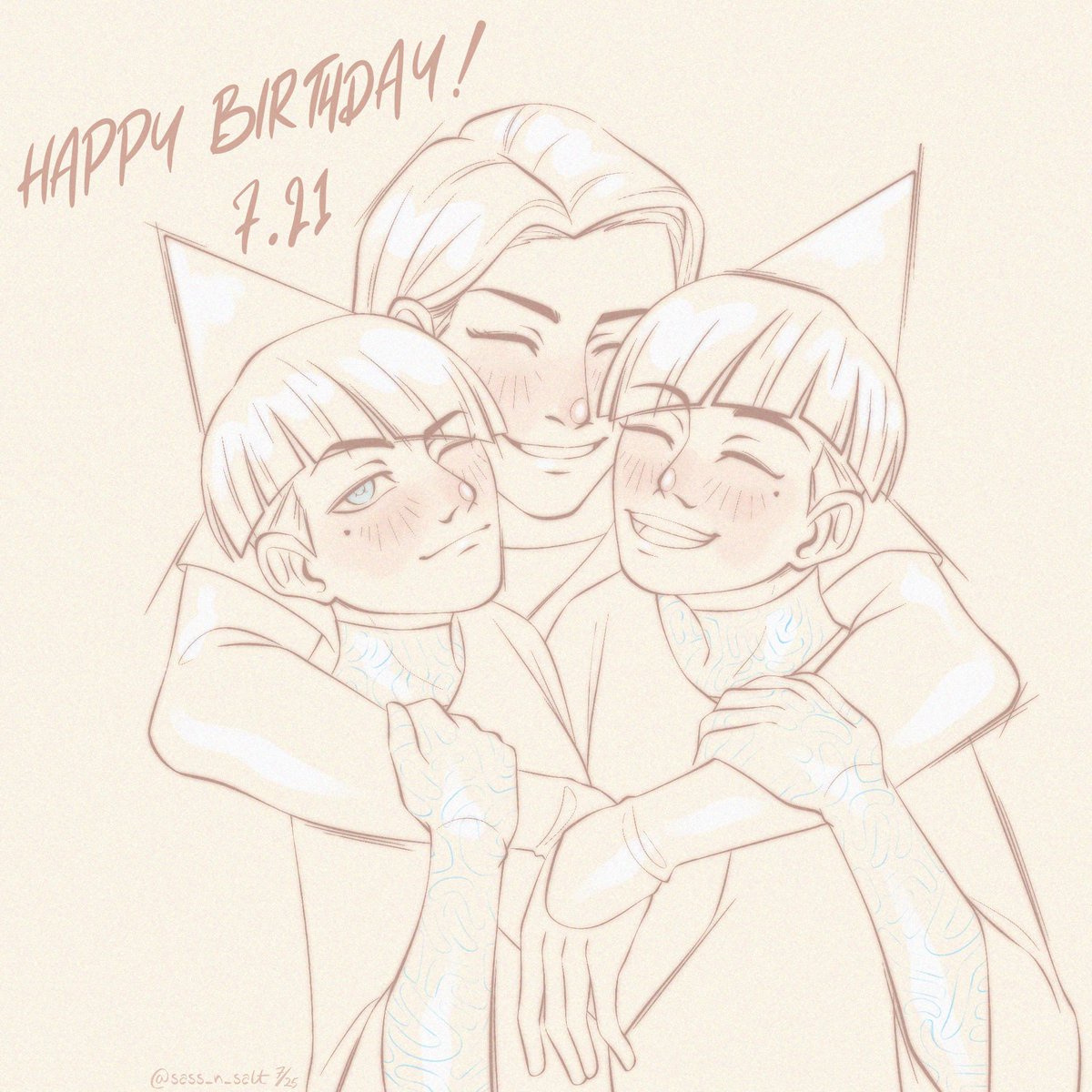 SassN_Salt's tweet image. happy birth!🎂🎉🎁
#HappyBirthday_PlantTwins #Trigun
#ヴァッシュとナイヴズ誕生祭2025