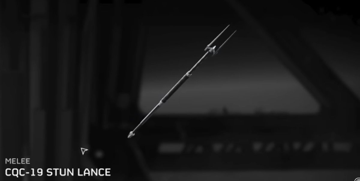 Destructio86084's tweet image. I love the stun lance, but since it lost the ability to pierce medium armor it kinda fell off. It isn’t that good at handling hordes like the other’s melee and the stun doesn’t really make up for it. I want to start a petition to give it the medium armor penetration back.