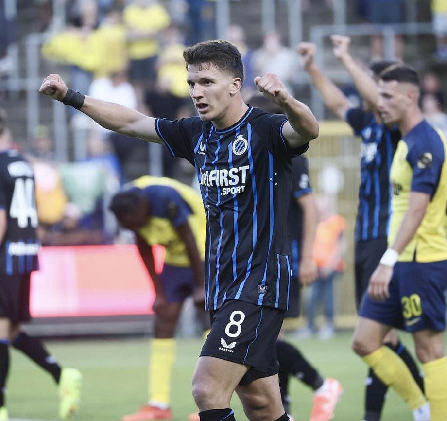 HellasFooty's tweet image. 🏆 Christos Tzolis scored & assisted as Club Brugge won the Belgian Super Cup over Union Saint-Gilloise 🇬🇷
#Tzolis #Greece #Ethniki