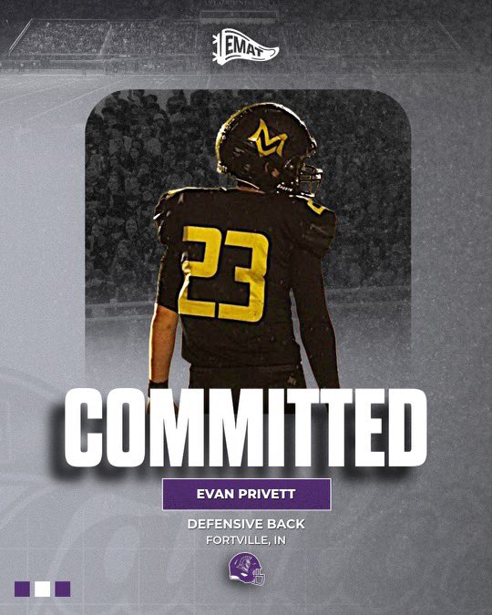 Evan privett (@evanprivett1) on Twitter photo I am extremely excited to announce that I am 100% committed to Taylor University. All glory to the Lord. Thanks to <a href="/Coach_Mingo/">Aaron Mingo</a> and the coaches at Taylor for having faith in me. I can’t wait to grow as a player, a person, and a follower of Christ. #EMAT <a href="/TrojansFBL/">Taylor Football</a> <a href="/mvmarauders/">Mt. Vernon Athletics</a> I am extremely excited to announce that I am 100% committed to Taylor University. All glory to the Lord. Thanks to <a href="/Coach_Mingo/">Aaron Mingo</a> and the coaches at Taylor for having faith in me. I can’t wait to grow as a player, a person, and a follower of Christ. #EMAT <a href="/TrojansFBL/">Taylor Football</a> <a href="/mvmarauders/">Mt. Vernon Athletics</a>