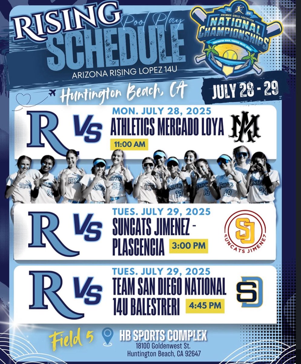 PGF Schedule is out!!🐚