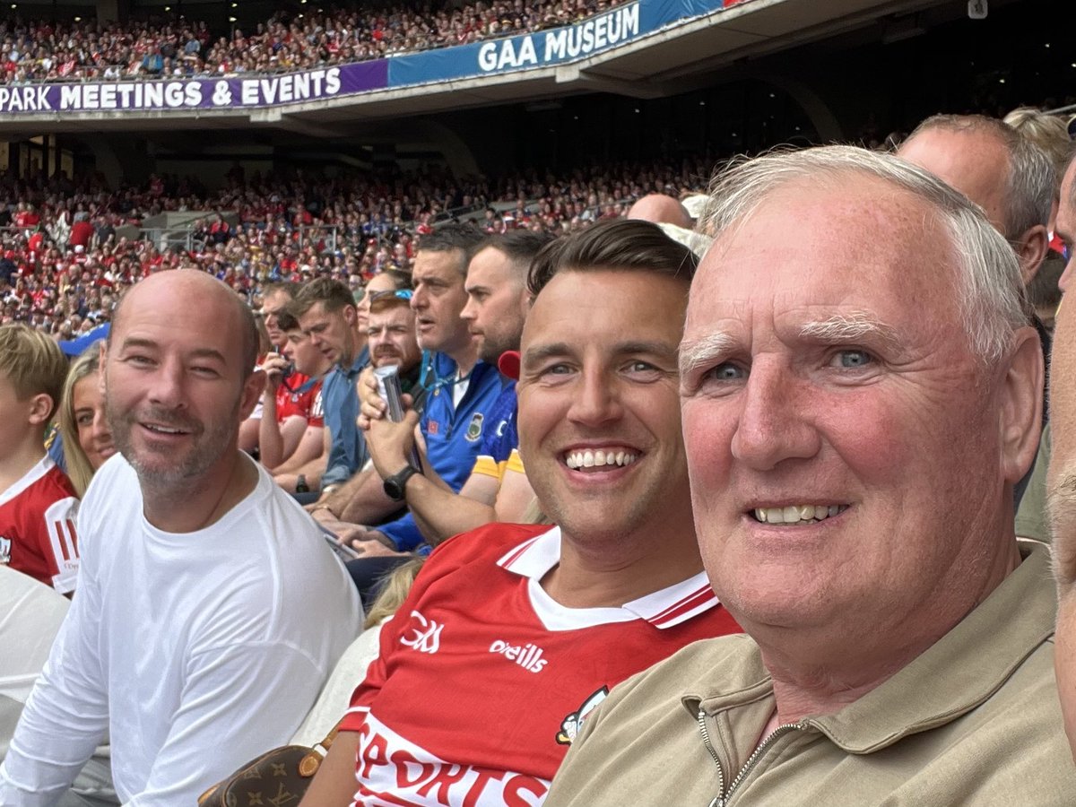 Brilliant day at Croke. What a superb second half performance from <a href="/TipperaryGAA/">Tipperary GAA</a>. Delighted to watch the game in the company of trusted lasallians <a href="/lasallebelfast/">De La Salle College</a>.