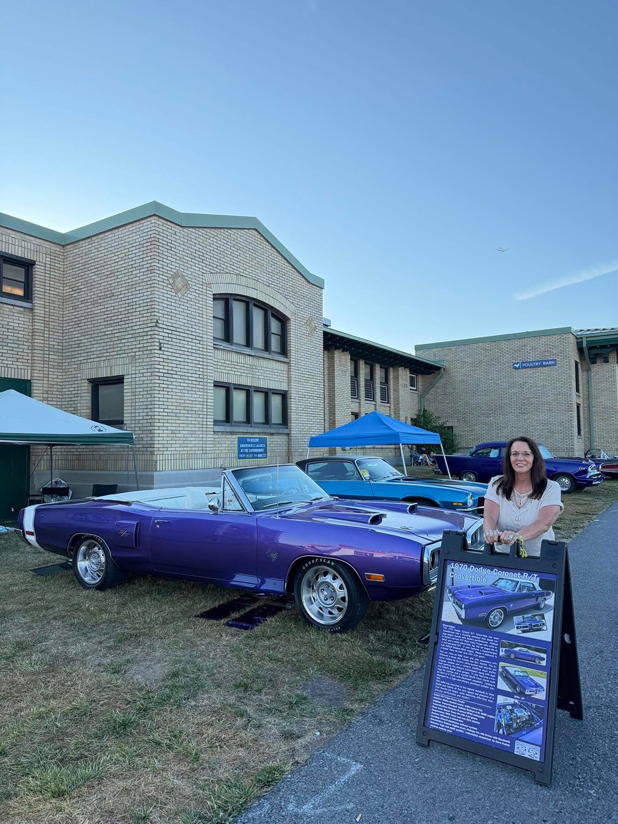 MarcMero's tweet image. Huge congratulations to my brother Joel for an incredible achievement at the Syracuse Nationals! He took home the Best Mopar award with his stunning 1970 Dodge Coronet R/T Convertible, featuring the fierce power of a Hellcat Redeye Engine. It’s a well-deserved honor for his…