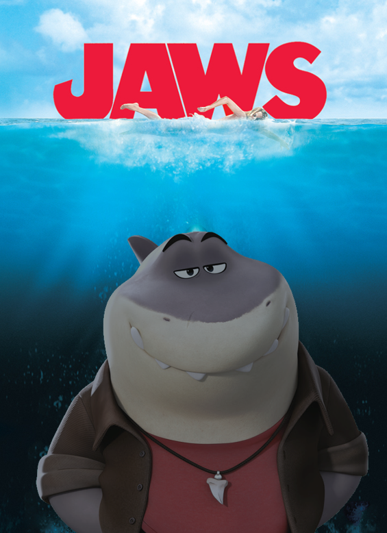 Dreamworks's tweet image. ⚠️ Warning: this shark is dangerously entertaining. Catch all of Mr. Shark's disguises in #TheBadGuys2 in theaters August 1. #SharkWeek