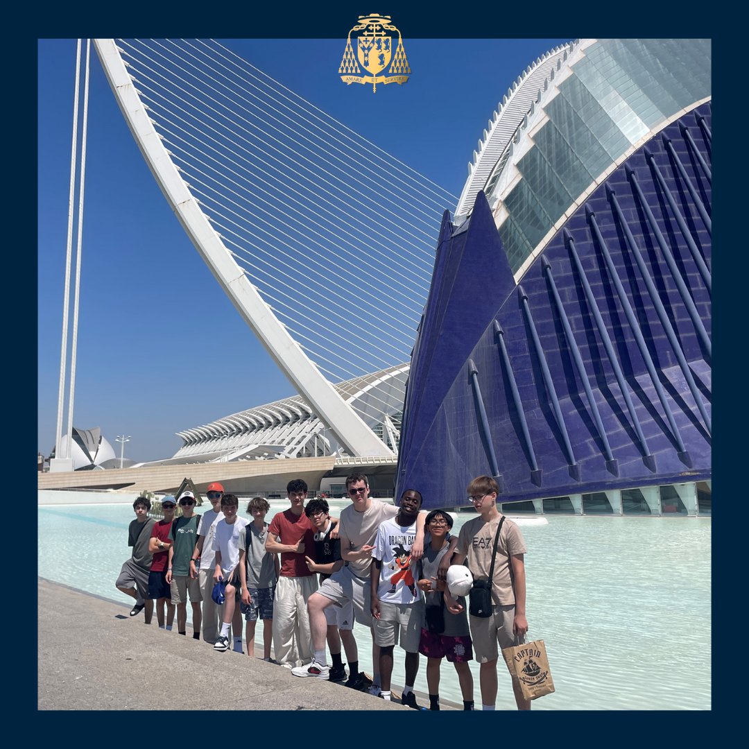 CardinalVaughan's tweet image. Our Third and Fourth Form pupils had an amazing time in València on their recent school trip.