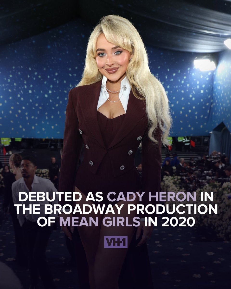 VH1's tweet image. Sabrina Carpenter is redefining what it means to be a modern entertainer. ✨
Rising from her Disney roots, she’s evolved into a powerhouse vocalist, songwriter, and performer whose artistry transcends genres and generations. With multiple Grammy wins, a groundbreaking presence…