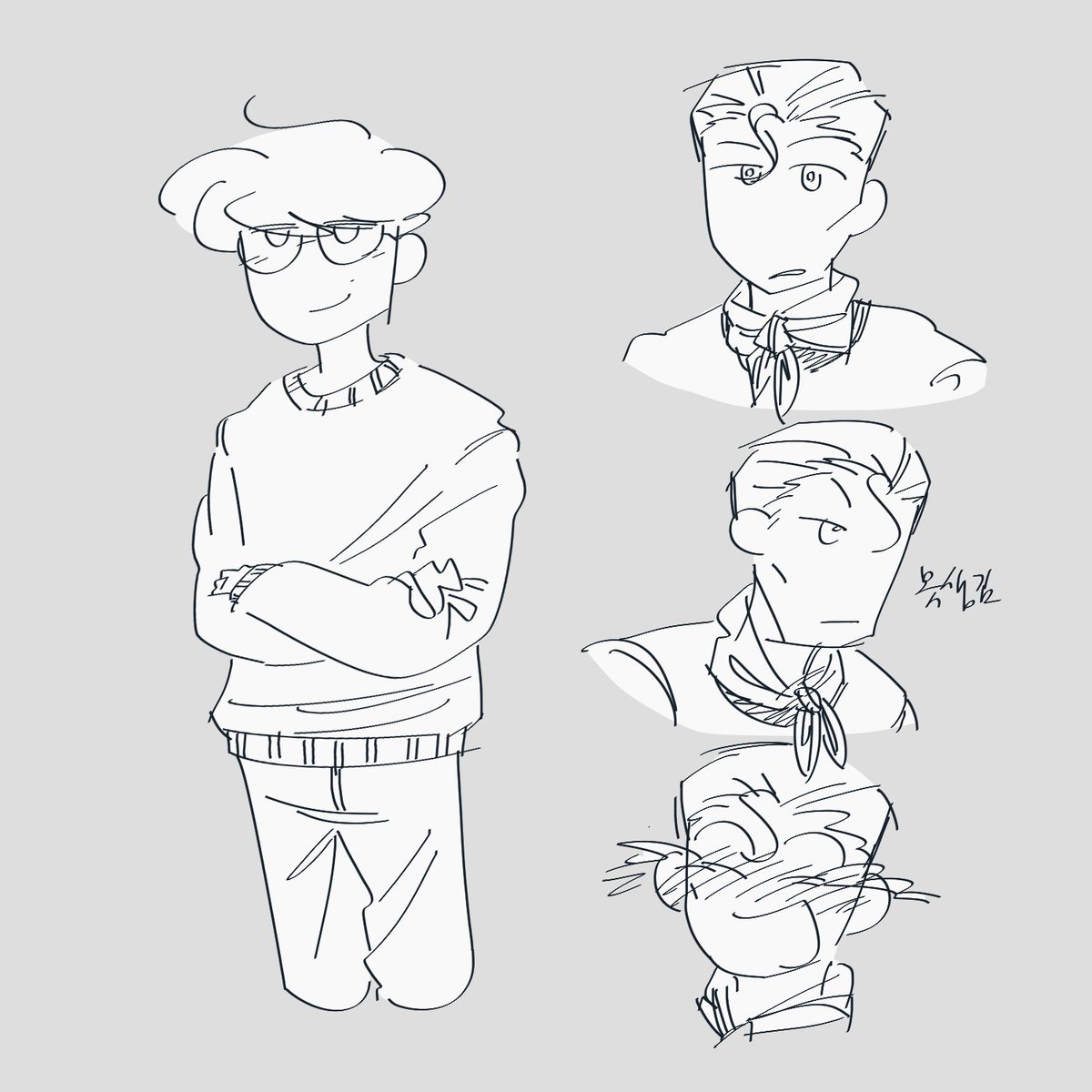 제대로된그림을 그릴줄 모르는듯