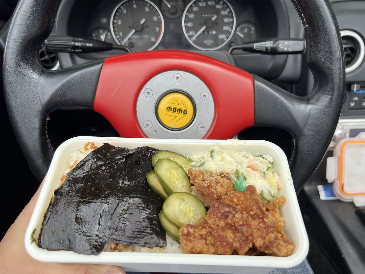 EnGourmand's tweet image. モモステとのり弁