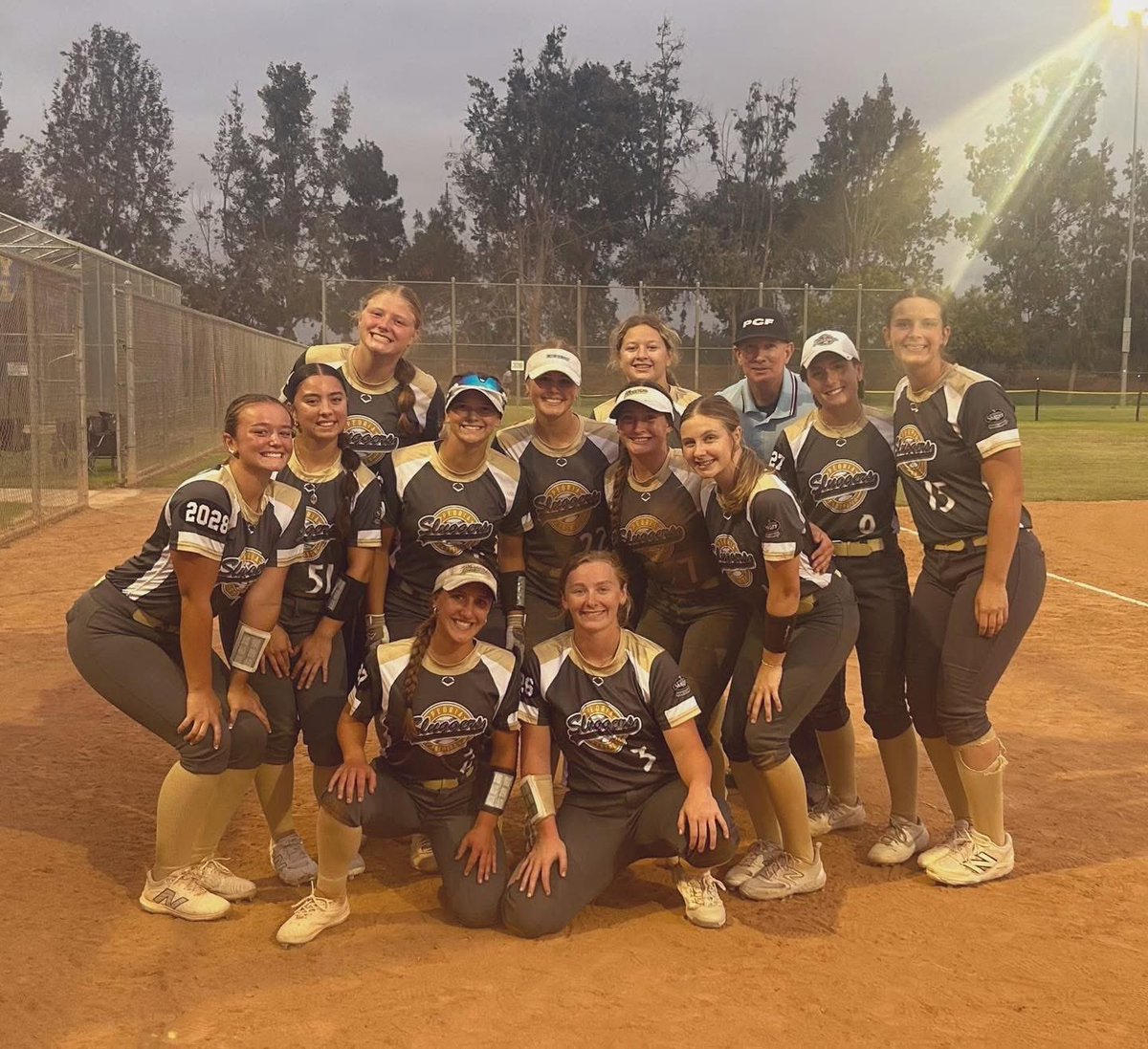Great start to Nationals! We are 2-0 on the week so far! I was 2-4 with 2 💣💣! We play @ 12pm today! Let’s go Sluggers!
<a href="/CoachKristaWood/">Krista Wood</a> <a href="/GarrettFurnal/">Coach G.</a> <a href="/KjirstynNicole/">Kjirstyn❤</a>